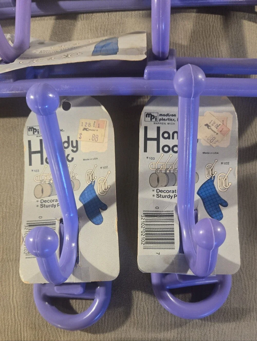 Selfix Purple Over-the-Door Hooks & Racks, Handy Hook Bundle